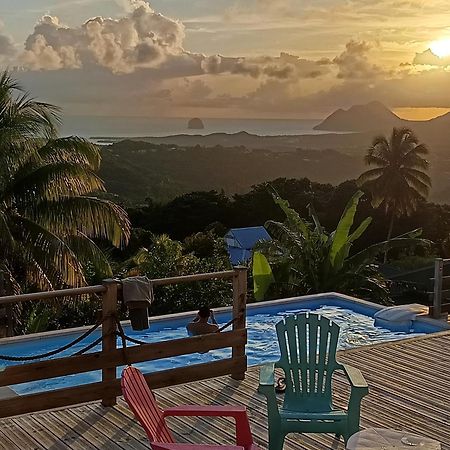 Villa Cosaroe 6-14 Pers Piscine Et Superbe Vue Mer Panoramique Riviere-Salee 외부 사진