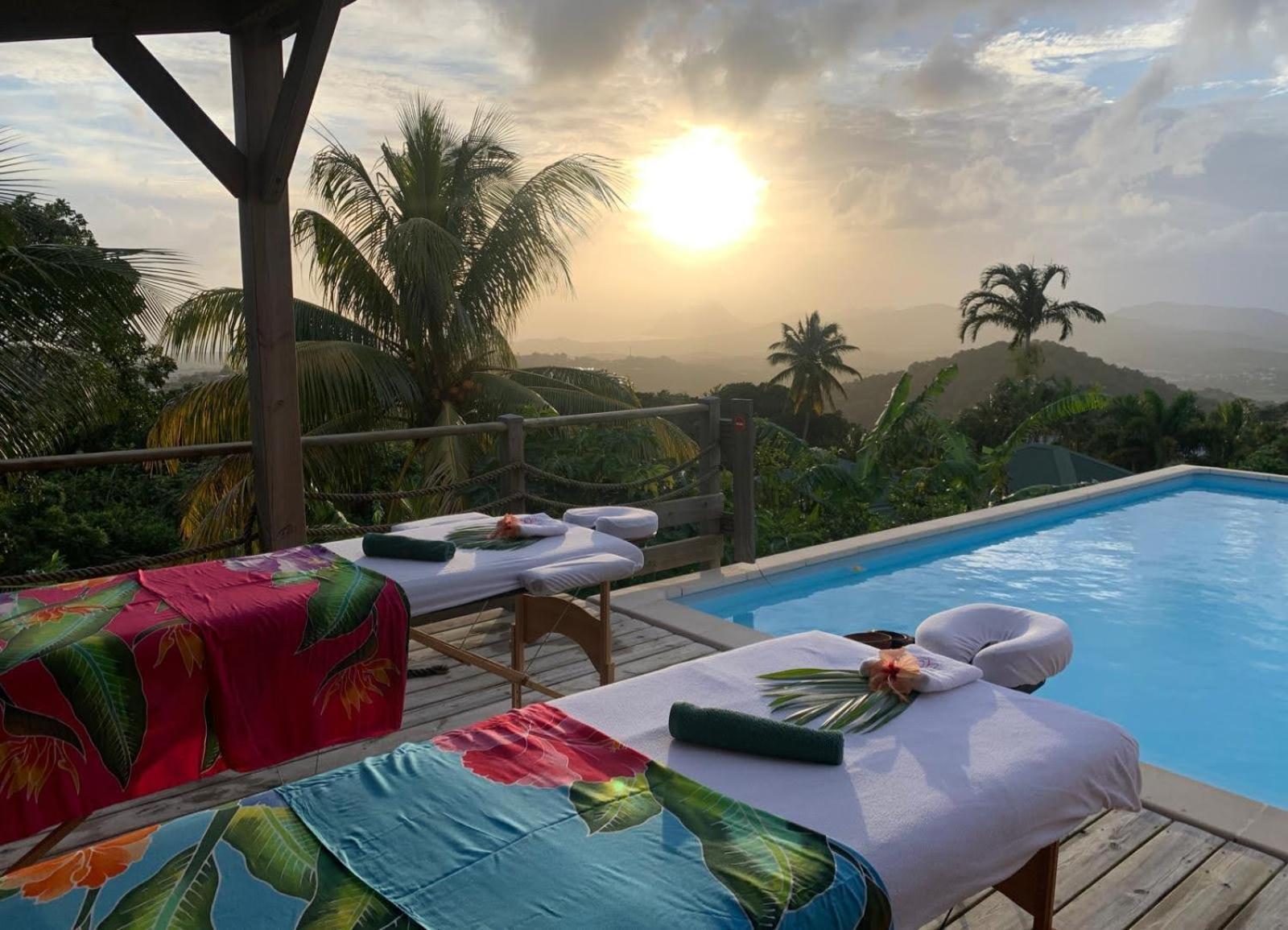 Villa Cosaroe 6-14 Pers Piscine Et Superbe Vue Mer Panoramique Riviere-Salee 외부 사진