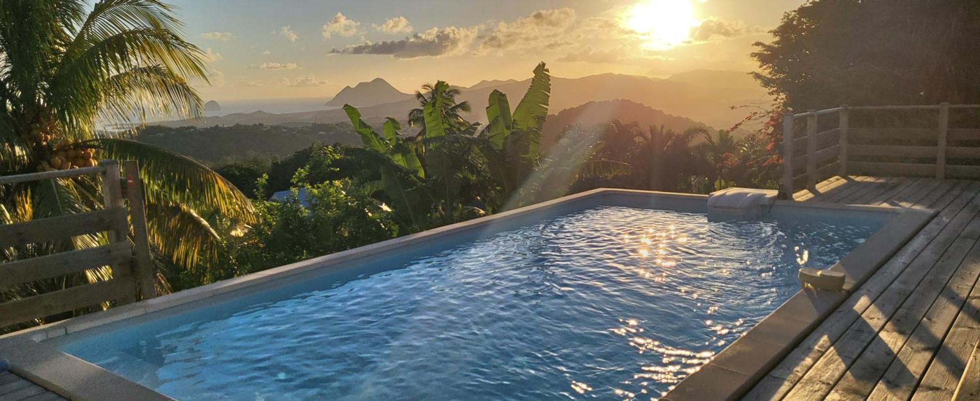 Villa Cosaroe 6-14 Pers Piscine Et Superbe Vue Mer Panoramique Riviere-Salee 외부 사진